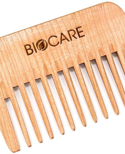 Biocare Brede Houten Krullen Kam-2