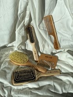 Biocare Smalle Houten Haarborstel Met Pinnen-3