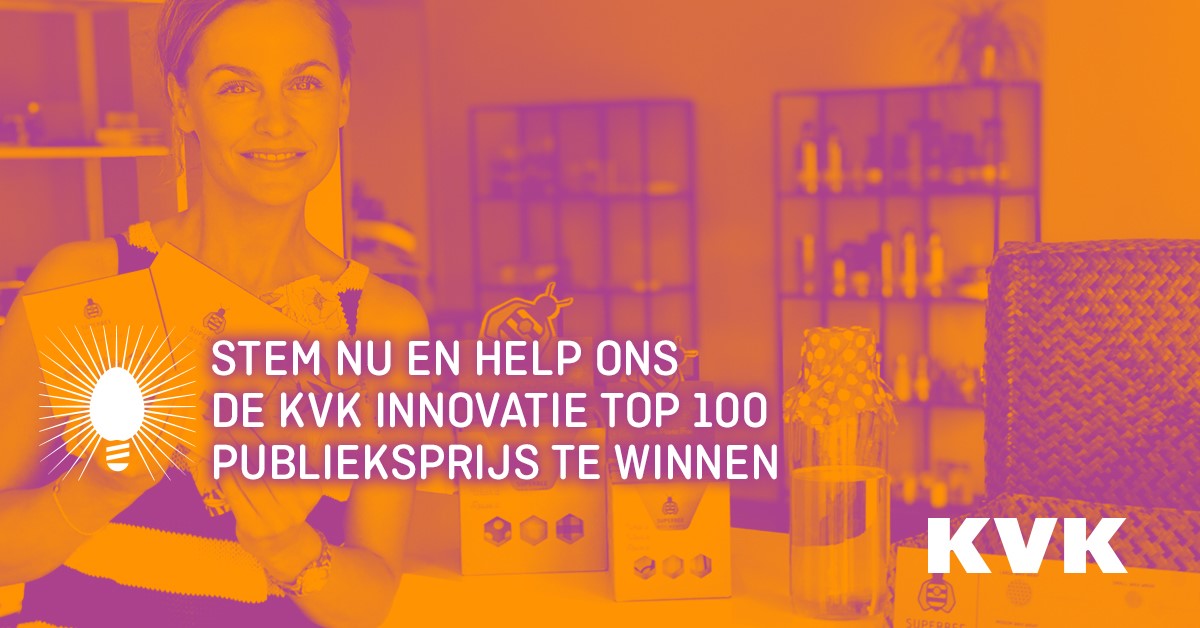 Biocare Products is genomineerd voor de KVK innovatie top100