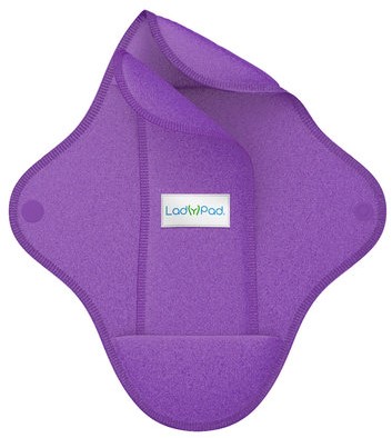 LadyPad Pad And Liner Paars - Smal