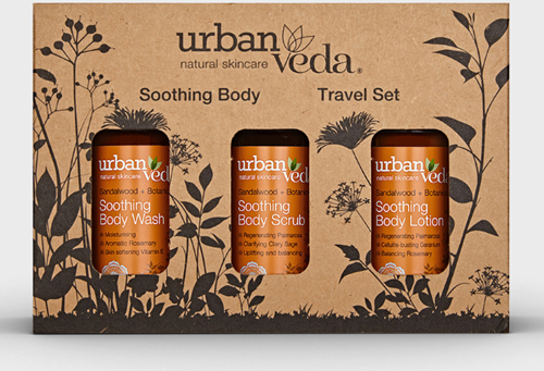 Urban Veda Soothing Body Regime Travel Set