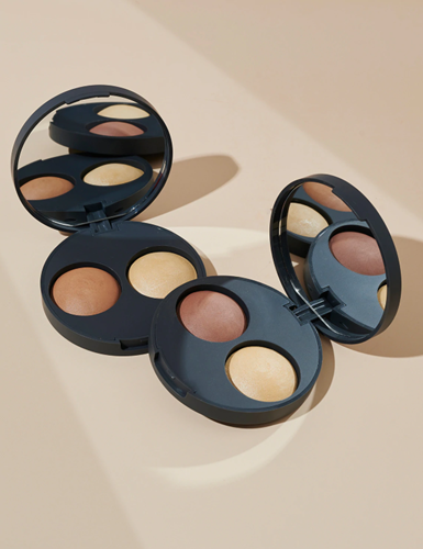 INIKA Organic Baked Contour Duo - Almond-2