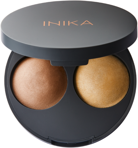 INIKA Baked Contour Duo - Almond