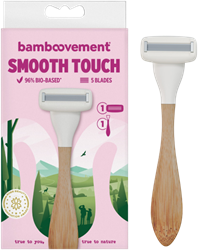 Bamboovement Smooth Touch Scheermes - 1 mesje