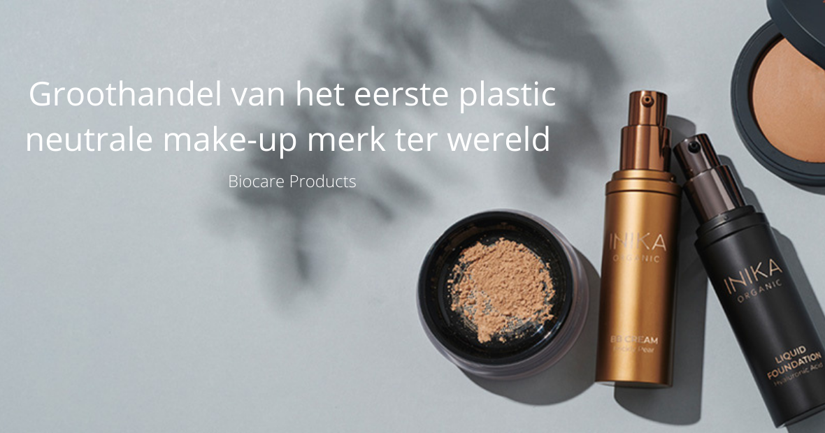 Groothandel van het eerste plastic neutrale cosmetica merk ter wereld – INIKA