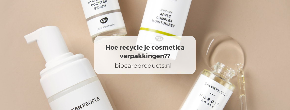 Hoe recycled u de verpakkingen van Green People?