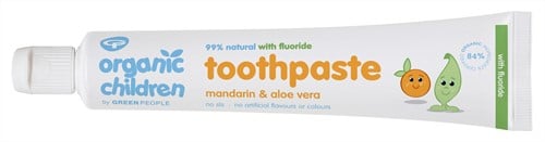 Green People Kids Mandarijn Tandpasta met Fluoride 