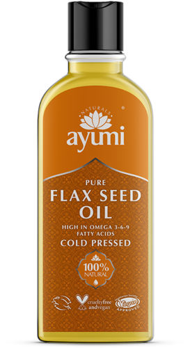 Ayumi Pure Flax Seed Oil (Cold Pressed)