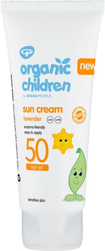 Green People Kids Zonnebrand SPF50 Lavendel