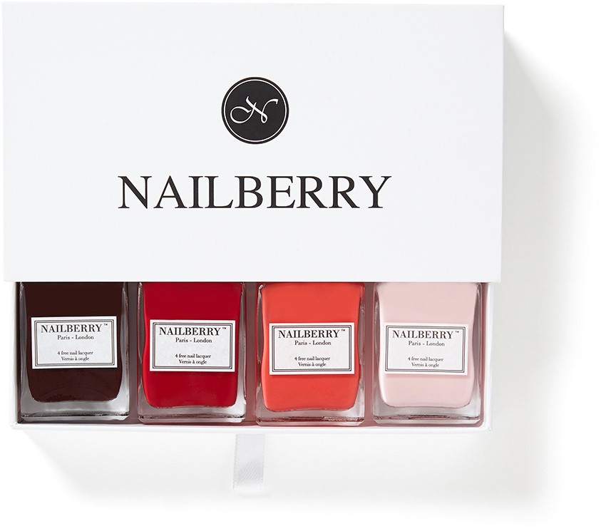 Nailberry Gift box for 4 bottles nail polish