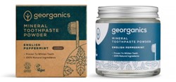 Georganics Minerale Tandpasta Poeder - Engelse pepermunt