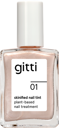 gitti Skinified Nail Tint no. 01 - Cream Blush