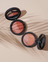 INIKA Organic Baked Blush Duo - Pink Tickle-3