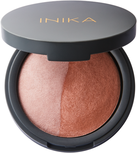 INIKA Baked Blush Duo - Pink Tickle - TESTER