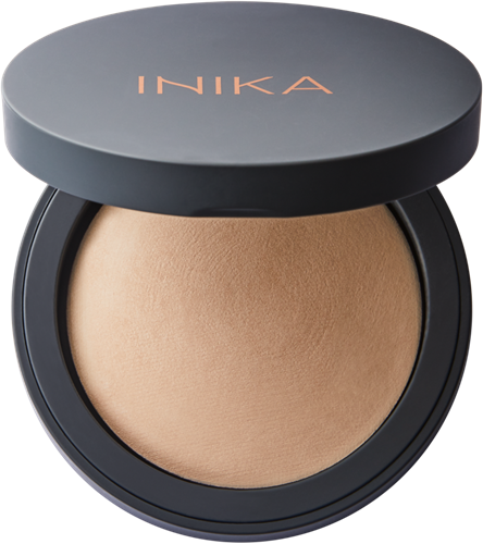 INIKA Baked Mineral Foundation - Strength - TESTER