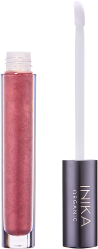 INIKA Lip Glaze - Rosewood - TESTER