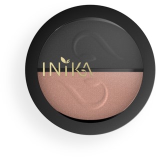 INIKA Pressed Mineral Eye Shadow Duos - Black Sand