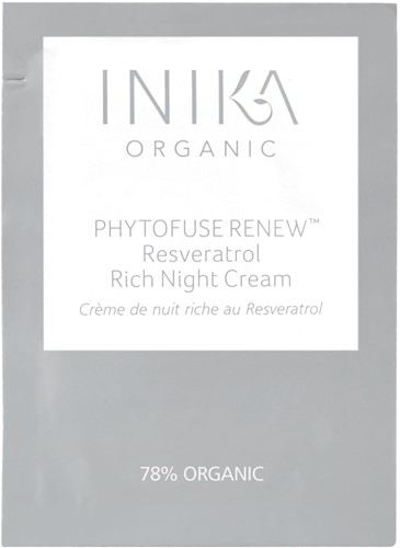 INIKA SACHET Resveratrol Rich Night Cream