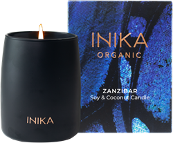 INIKA Zanzibar Soy & Coconut Candle