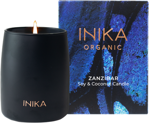 INIKA Zanzibar Soy & Coconut Candle