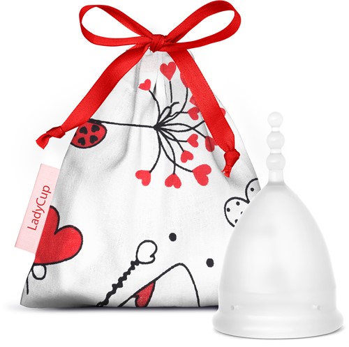 LadyCup Revolution Pure Love (transparant) S