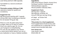 Love Hemp 1200mg CBD Capsules -3
