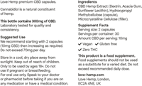 Love Hemp 600mg CBD Capsules -3