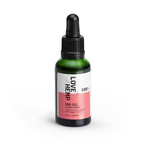 Love Hemp 600mg 2% CBD Oil – 30ml Wild Cherry