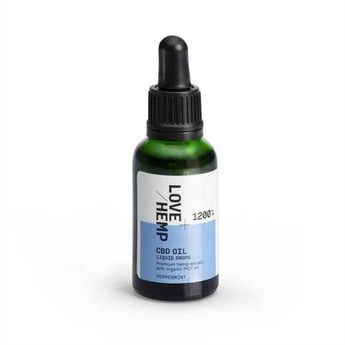 Love Hemp 1200mg 4% CBD Oil – 30ml Peppermint