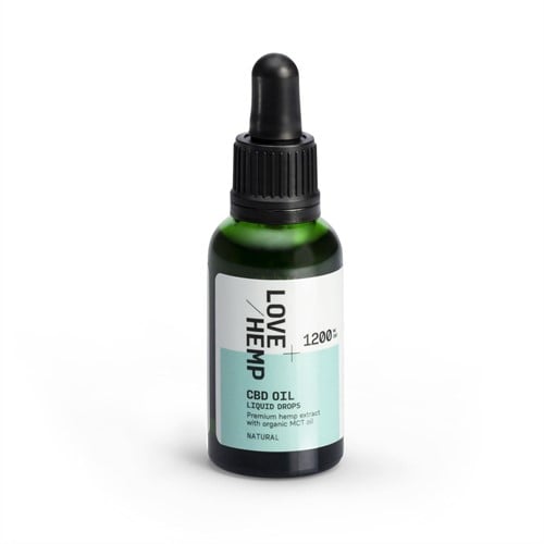 Love Hemp 1200mg 4% CBD Oil  – 30ml Natural
