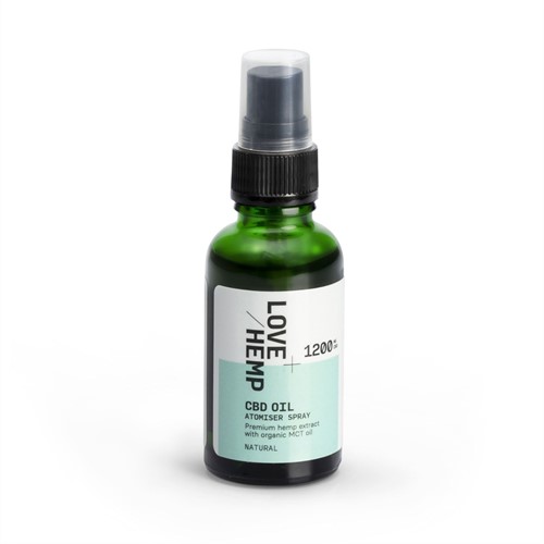Love Hemp 1200mg 4% CBD Oil Spray – Natural