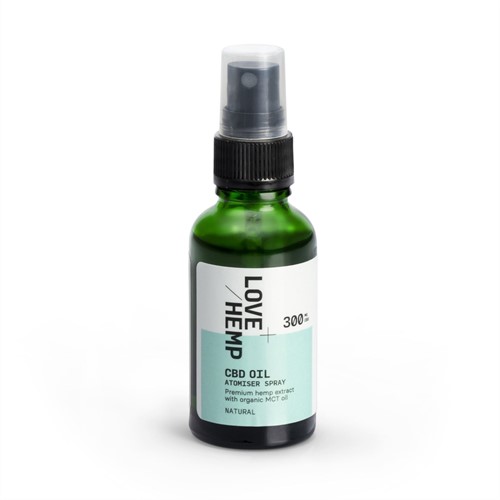 Love Hemp 300mg 1% CBD Oil Spray – Natural