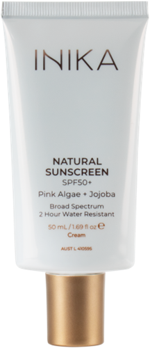 INIKA Organic Natural Sunscreen SPF50+ 50mL - TESTER