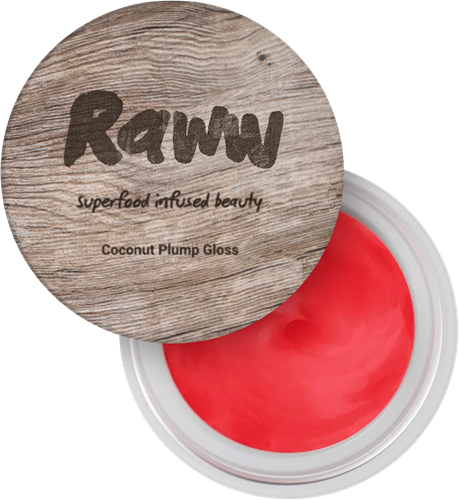 RAWW TESTER  Coconut Plump Gloss in a Pot – Watermelon 