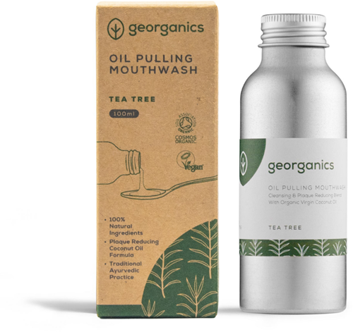 Georganics Oilpulling Mondwater - Tea Tree