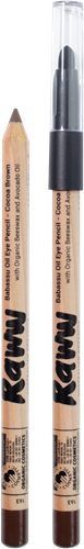 RAWW Babassu Oil Eye Pencil - Cocoa Brown   