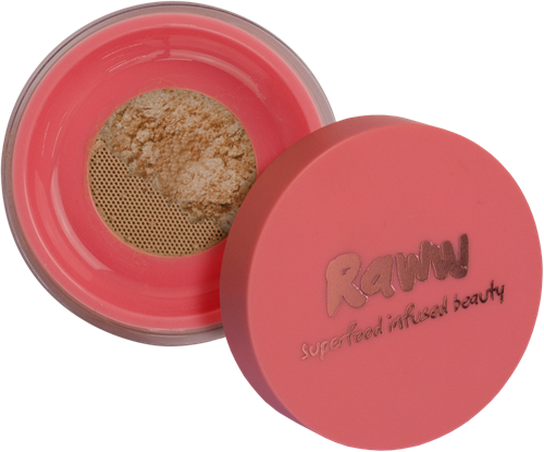 RAWW Pomegranate Complexion Powder - #E3 - Light Medium